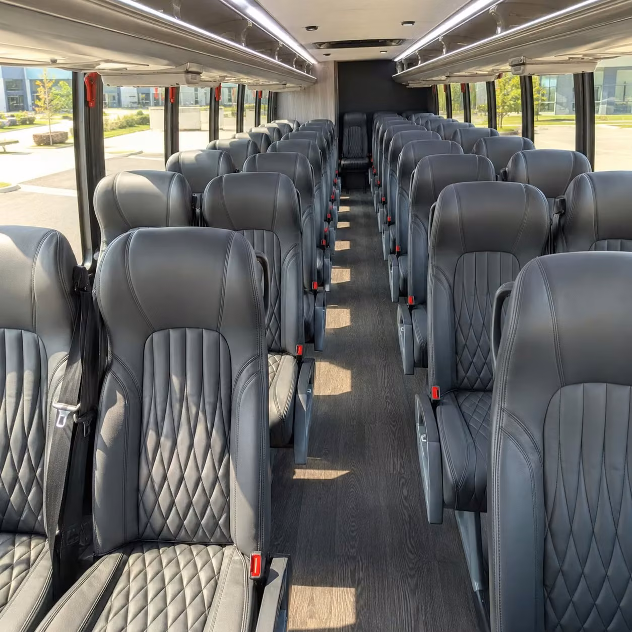 25 passenger minibus inside