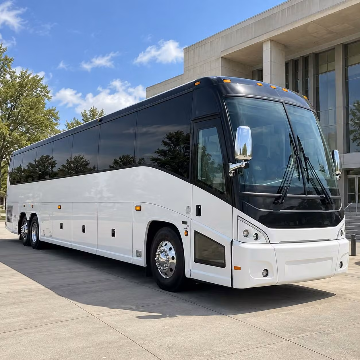 charter buses for corporate groups and suite holders at inglewood venues