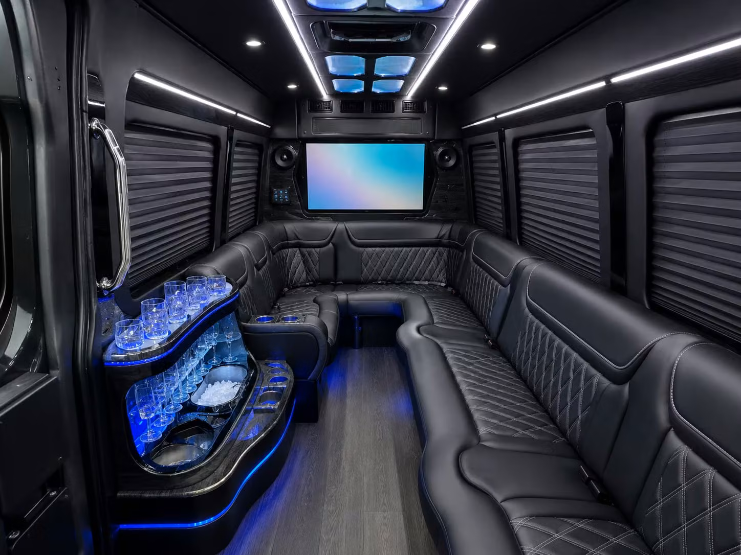 corporate event convention shuttle transportation in inglewood