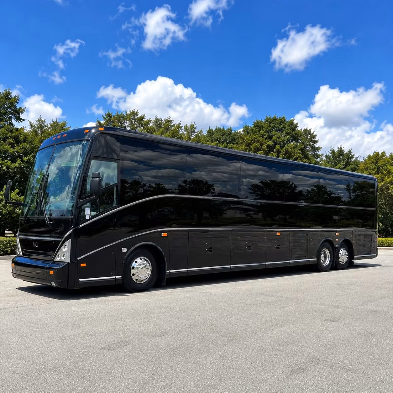 sofi stadium group shuttle charter bus service in inglewood
