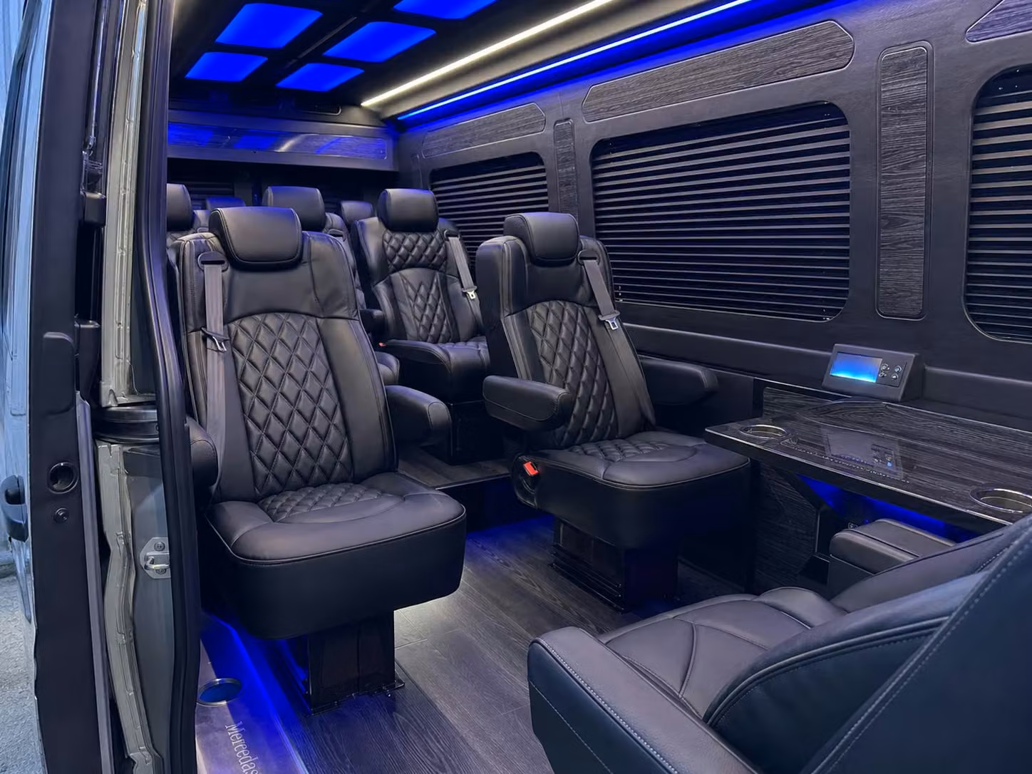 sprinter van transportation for groups and events across inglewood